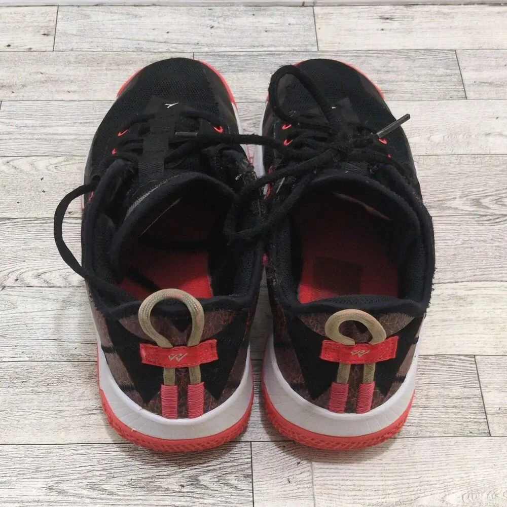 Jordan One Take 2 Men’s Basketball Sneakers Black/Red/White Size 9.5 CW2457-006